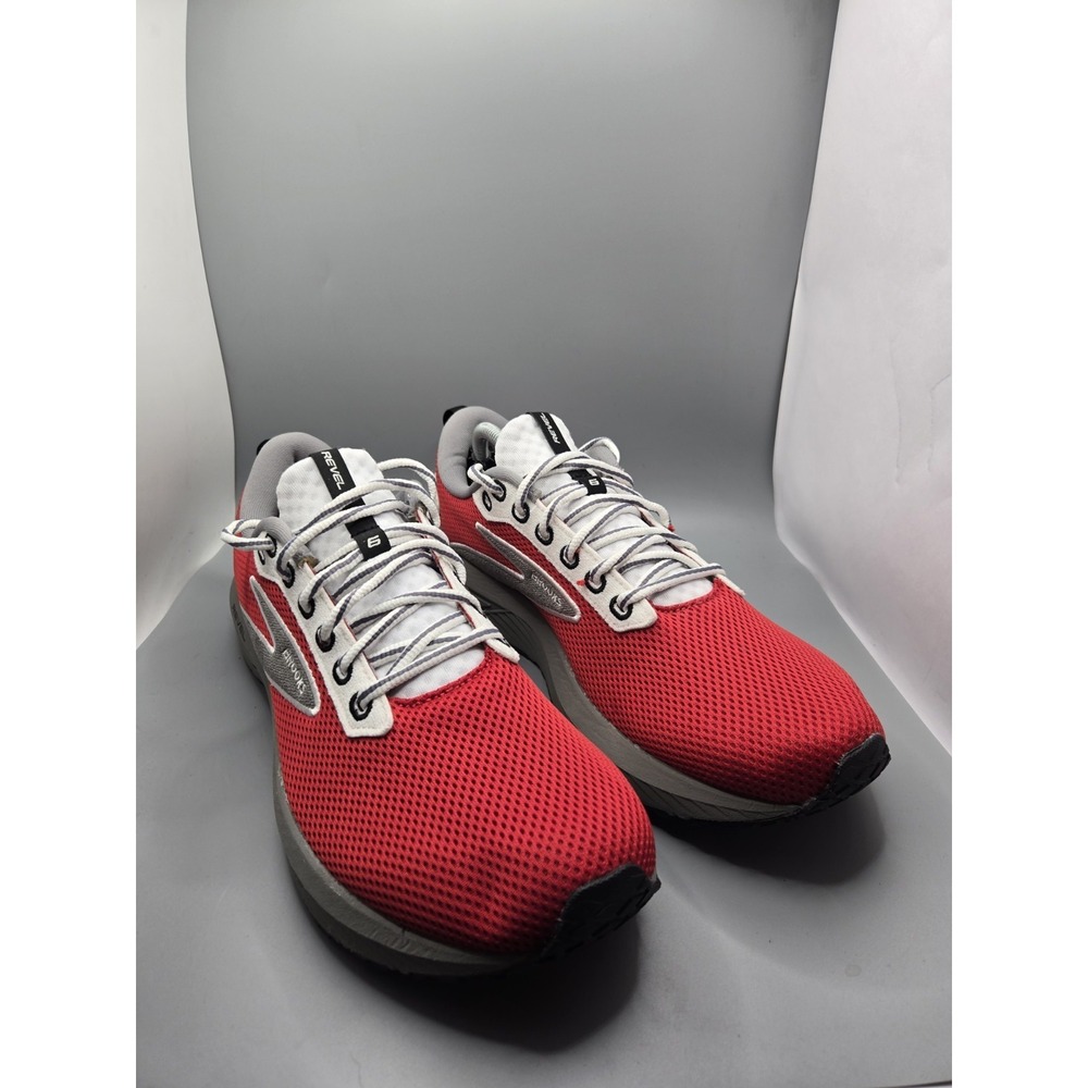 Brooks Revel 6 Mens 12.5 D Red Running Shoes Athletic Sneaker 1103981D608